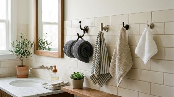 Top 5 crochets porte serviettes pour optimiser votre espace